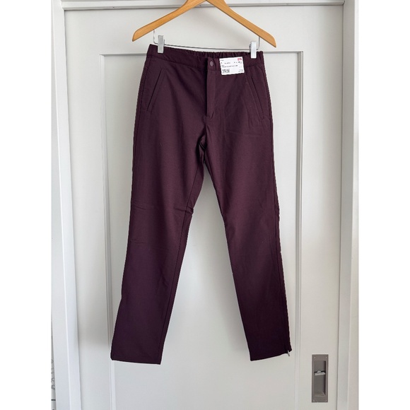 Uniqlo Blocktech Warm Lined Pants NWT (RED) - Picture 1 of 2
